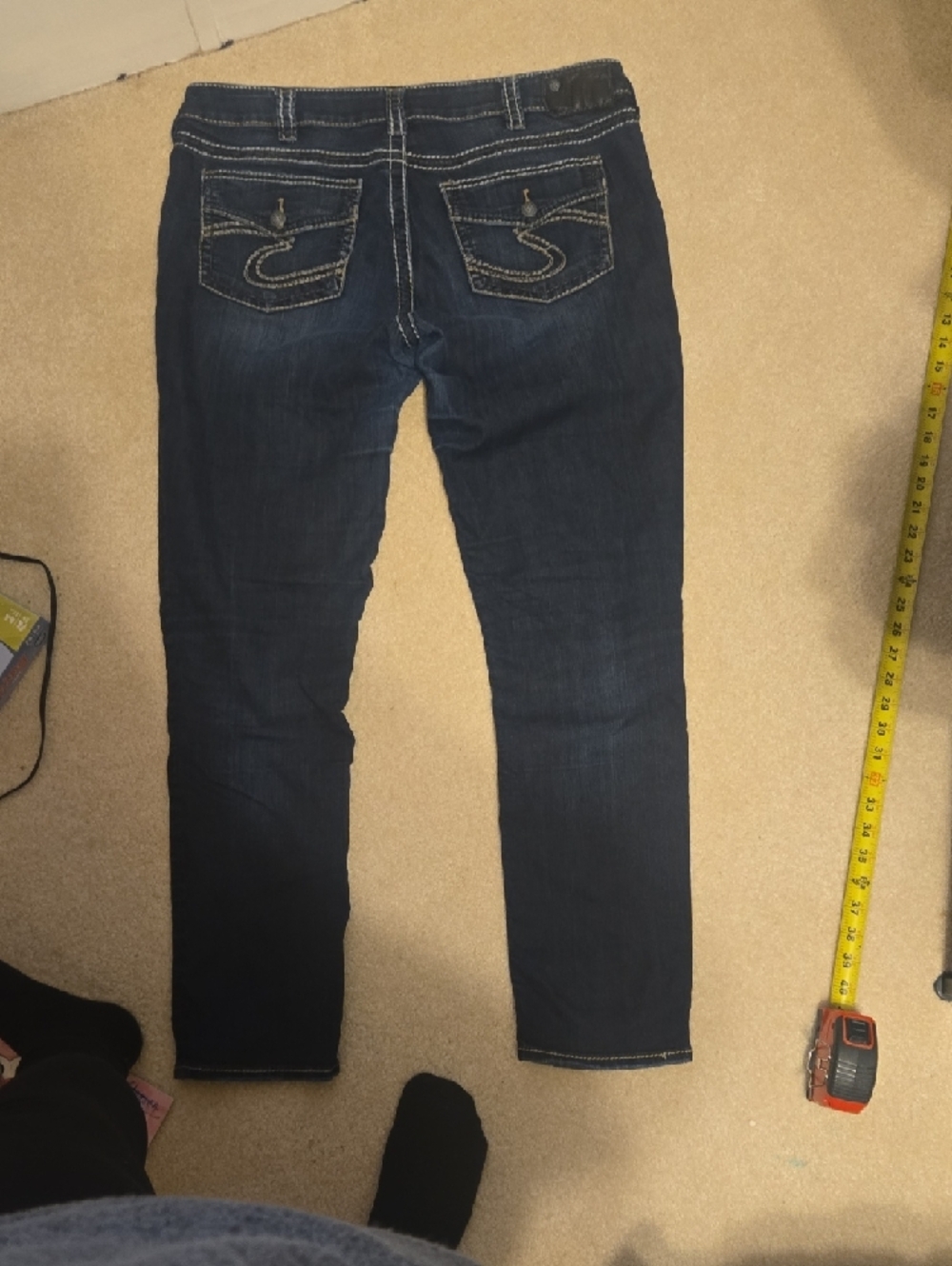 Silver Jeans Dark Blue jeggings